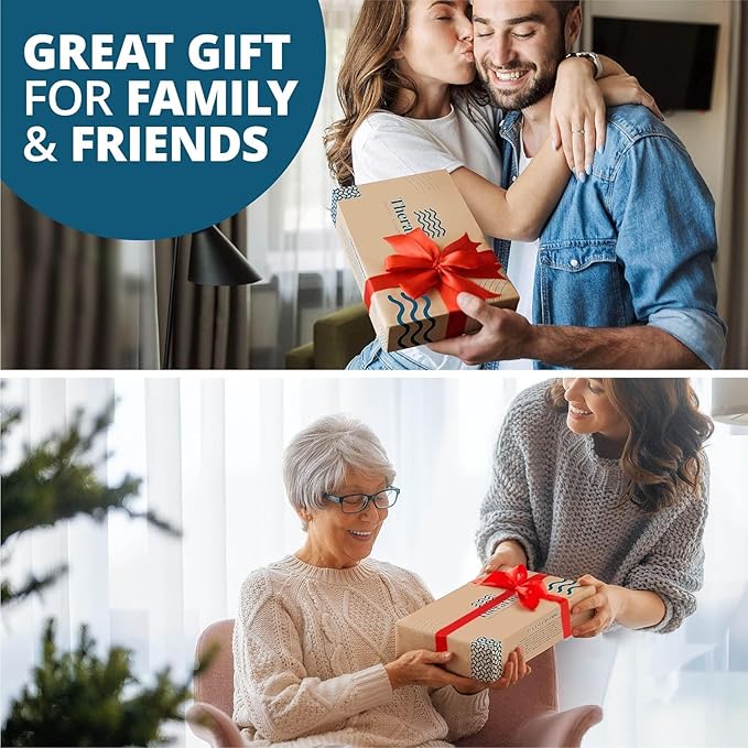 TheraFlow Compact Foot Roller for Plantar Fasciitis Relief | Relaxing Gifts for Mom and Dad - Portable, Small Tool for Deep Tissue Massage and Neuropathy | Travel Size Feet Massager for Relaxation