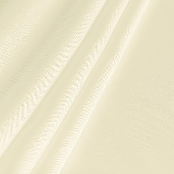 sancua Rectangle Tablecloth - 70 x 90 Inch - Stain and Wrinkle Resistant Washable Polyester Table Cloth, Decorative Fabric Table Cover for Dining Tables, Buffet Parties and Camping, Beige