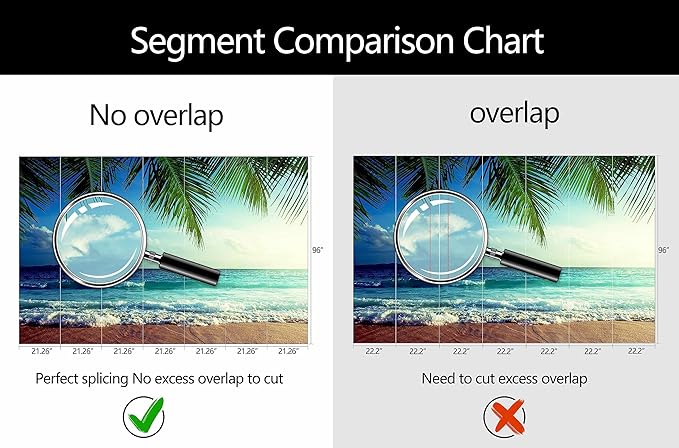 WFBHUA-Large Beach Scene Wallpaper Mural Dusk Waves Wall Murals for Bathroom Living Room Bedroom(Not Peel and Stick)