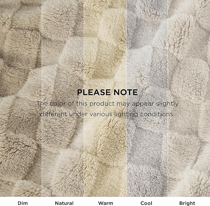 Bedsure GentleSoft Blankets Queen Size for Bed - Super Soft Cozy Blanket for Women Men Girls, Large Fuzzy Fleece Throw for Bedroom Decor, Light Brown, 90x90 Inches