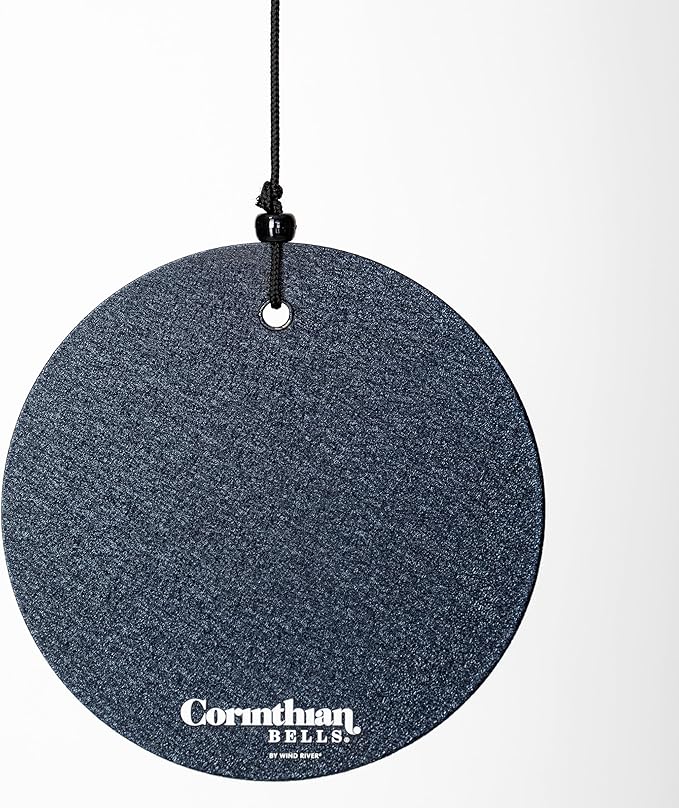 Corinthian Bells by Wind River – 30 inch Midnight Blue Wind Chime for Patio, Backyard, Garden, and Outdoor Decor (Aluminum Chime) Made in The USA