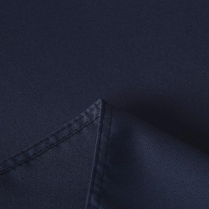 sancua Rectangle Tablecloth - 60 x 84 Inch - Stain and Wrinkle Resistant Washable Polyester Table Cloth, Decorative Fabric Table Cover for Dining Tables, Buffet Parties and Camping, Navy