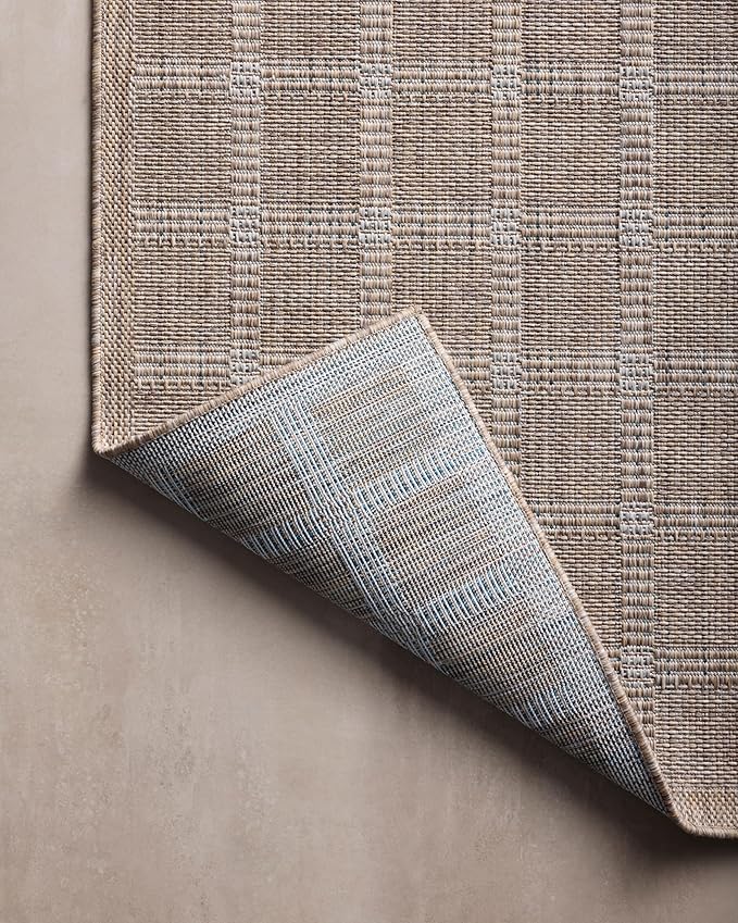 Loloi Amber Lewis Topanga Collection TOP-01 Natural/Bone 2'-3" x 3'-9" Indoor/Outdoor Area Rug