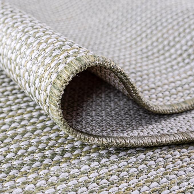 Keen Home Design Terrace Outdoor Runner Rug - 2x10 Washable Indoor/Outdoor Rug for Patio, Kitchen, Balcony, Beach, Garden, Deck and Porch, Size: 2'2"x9'11"