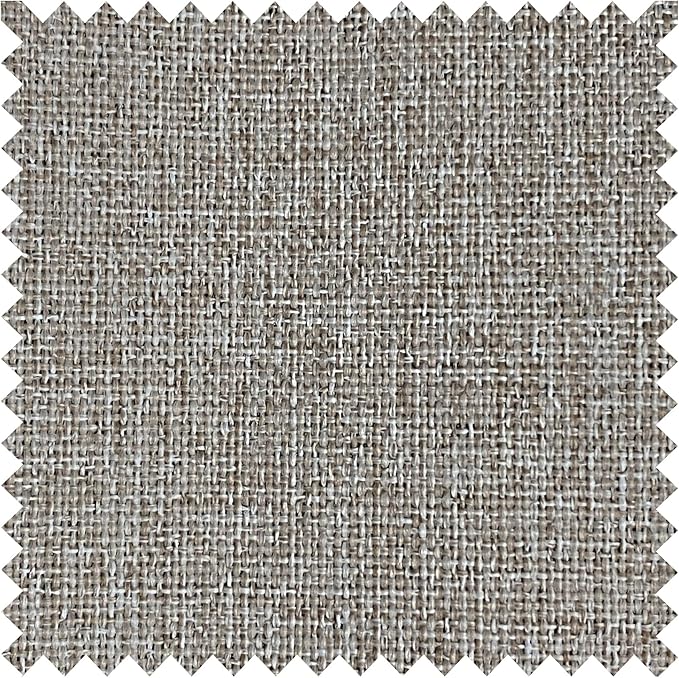 Macochico Extra Wide Full Blackout Linen Curtains for Sliding Door Light Khaki Pinch Pleated Linen Curtains 96 Inches Long for Bedroom Living Room Farmhouse with Tieback 120”Wx96”L 1 Panel