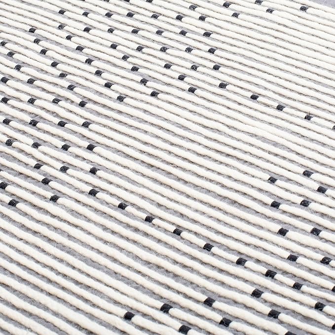 Mark&Day Wall Art, Schlublberg Modern Farmhouse Medium Gray Macrame Tapestry Wall Hanging for Living Room, Bedroom, Office or Kitchen (36"H x 24"W)