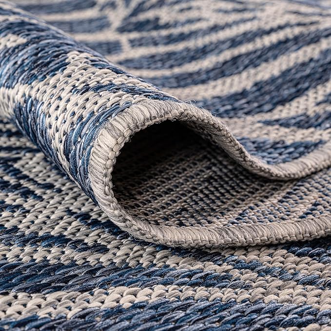 Keen Home Design Terrace Outdoor Runner Rug - 2x10 Washable Indoor/Outdoor Rug for Patio, Kitchen, Balcony, Beach, Garden, Deck and Porch, Size: 2'2"x9'11"