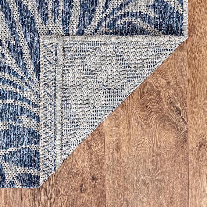 Keen Home Design Terrace Outdoor Runner Rug - 2x12 Washable Indoor/Outdoor Rug for Patio, Kitchen, Balcony, Beach, Garden, Deck and Porch, Size: 2'2"x11'10"