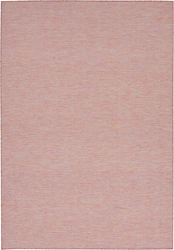 Nourison Home Positano Indoor/Outdoor Rainbow 7' x 10' Area Rug, Easy Cleaning, Non Shedding, Bed Room, Living Room, Dining Room, Backyard, Deck, Patio (7x10)