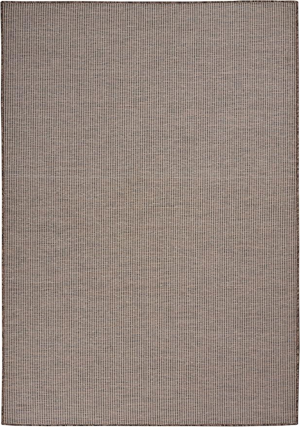 Nourison Positano Indoor/Outdoor Natural 3' x 5' Area Rug, Easy Cleaning, Non Shedding, Bed Room, Living Room, Dining Room, Backyard, Deck, Patio (3x5)